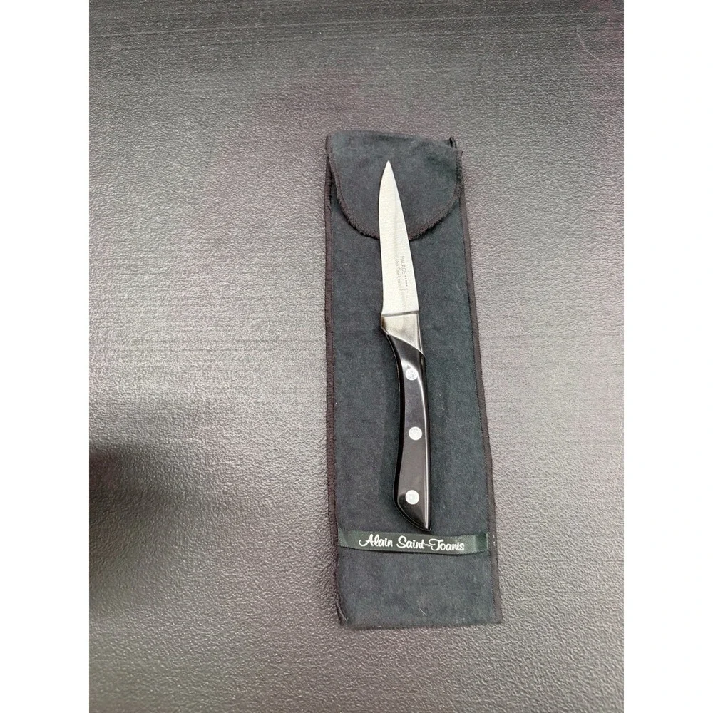 Alain Saint-1Piece Palace Five Star Steak Knives with Black Handles